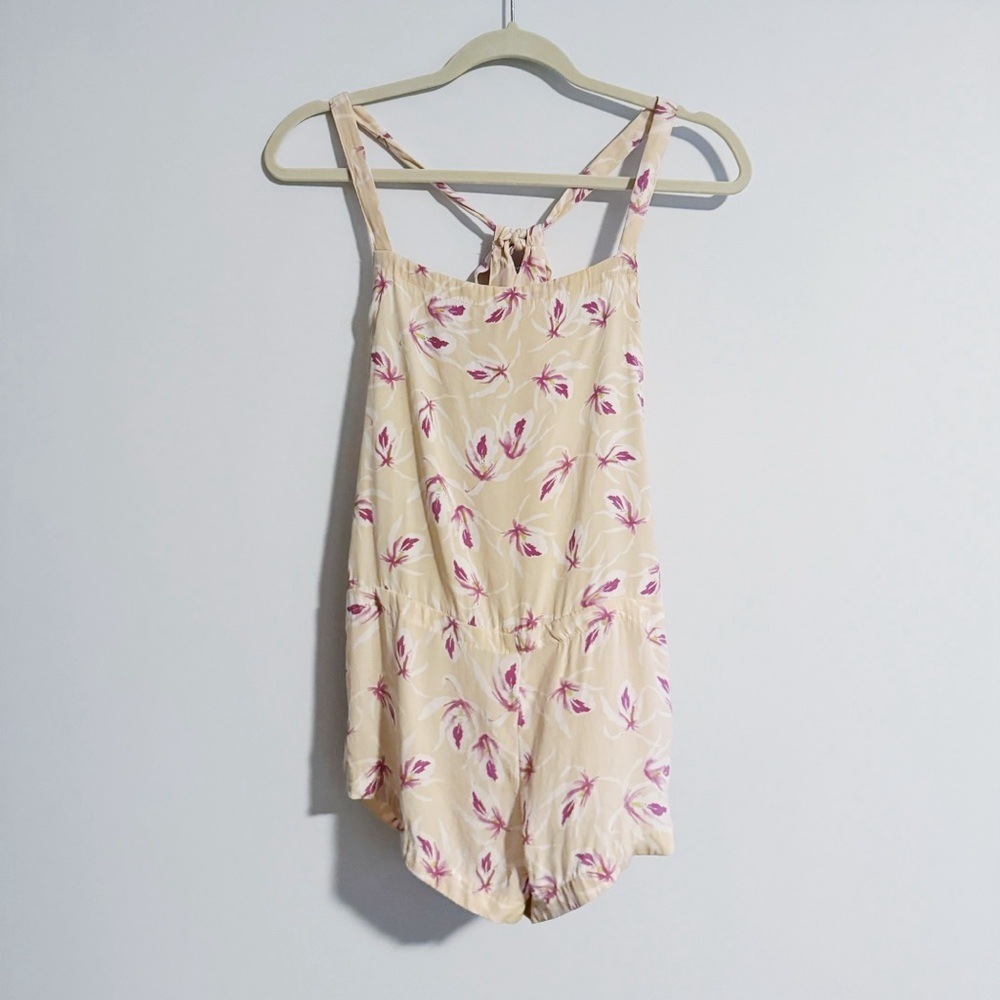 Acacia Swimwear - RARE Island Orchid Silk Romper
